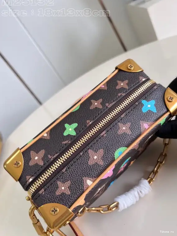 Affordable MINI VUITTON SOFT LOUIS TRUNK-18.5*13*8cm 0611